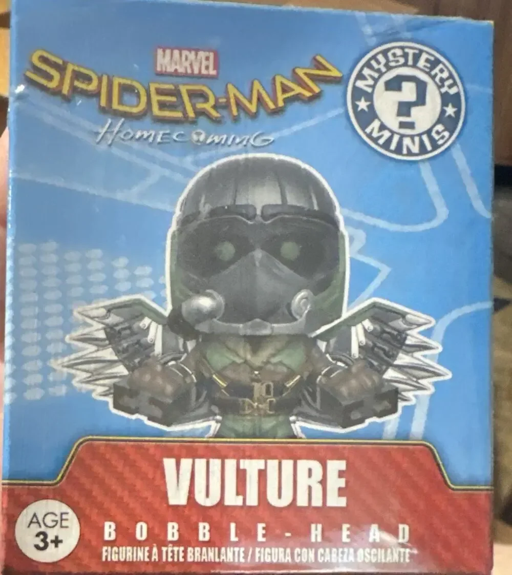 Funko Mystery Minis Marvel Vulture Spider-Man Homecoming Vinyl Bobble-Head MCC
